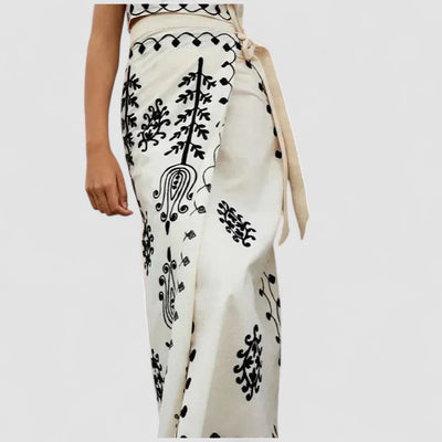 Camilla™ | Top Imprimé et Jupe