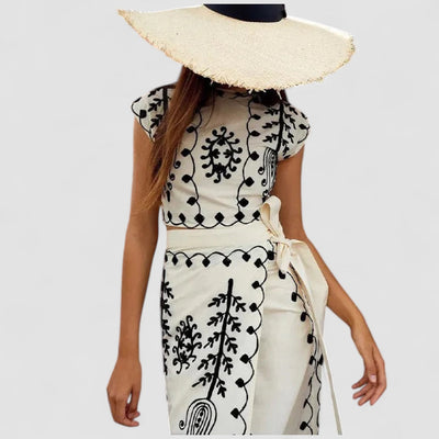 Camilla™ | Top Imprimé et Jupe