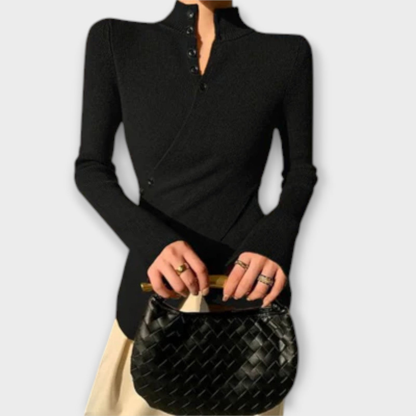 Ava™ – Elegant Cotton Sweater