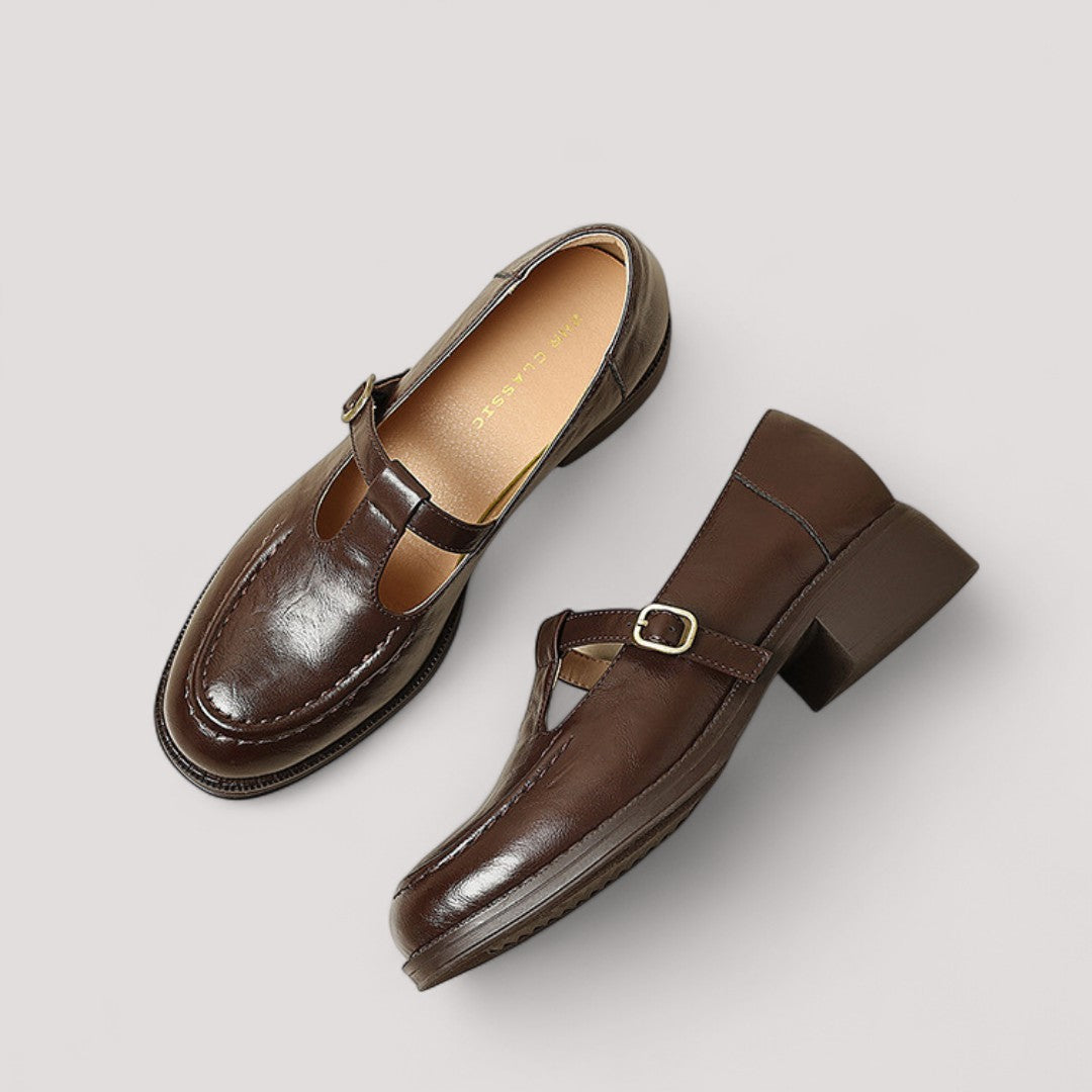 Avery™ | Orthopedic Square-Toe Mary Jane Shoes