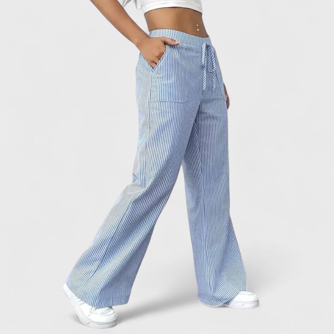 Dominique™ | Pantalon Large Confortable