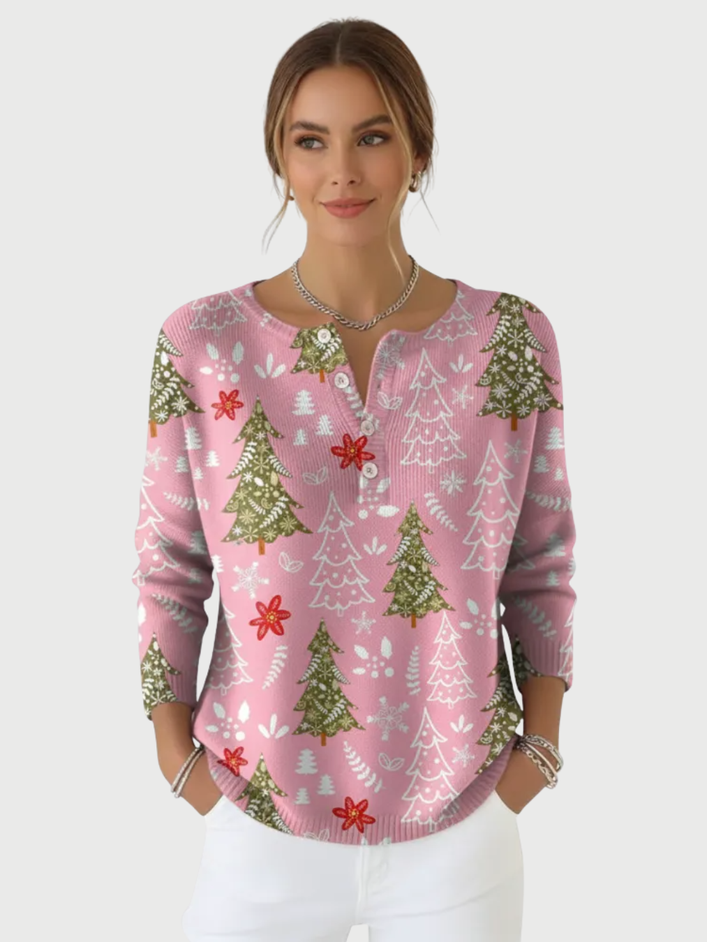 Clara™ | Pull de Noël Zip