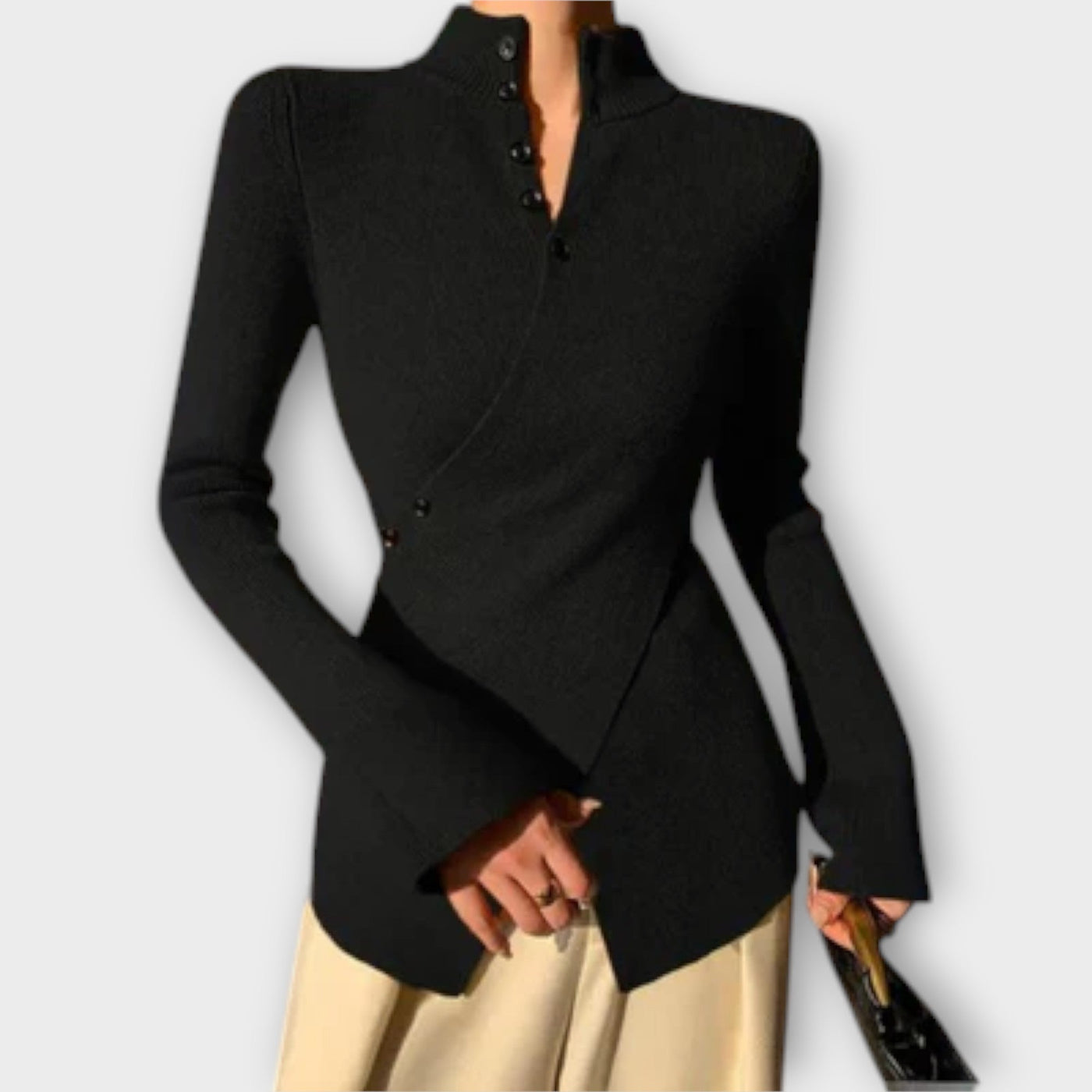 Ava™ – Elegant Cotton Sweater