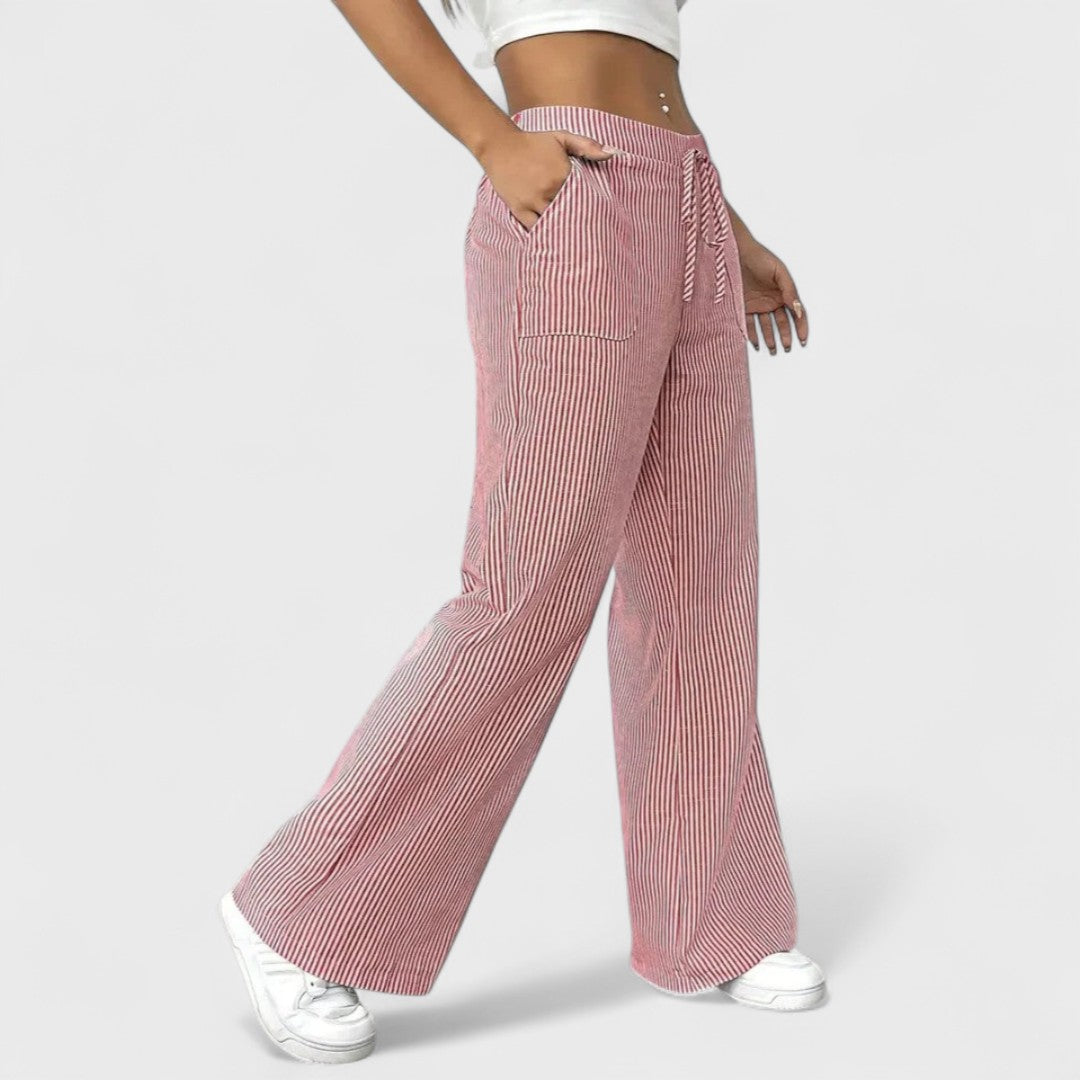 Dominique™ | Pantalon Large Confortable