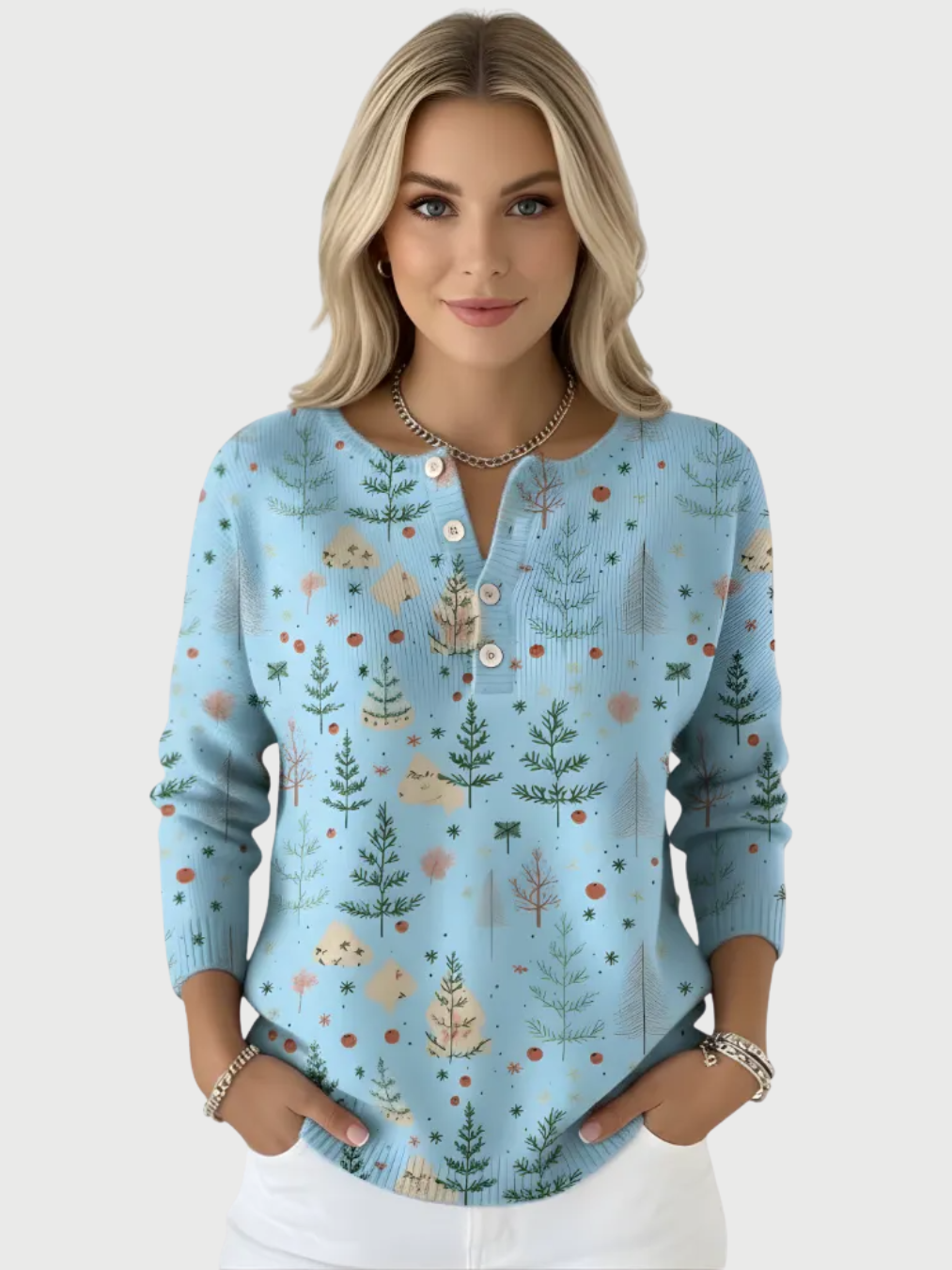 Clara™ | Pull de Noël Zip