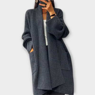 Ava™ - Long Knit Cardigan