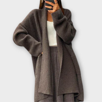 Ava™ - Long Knit Cardigan