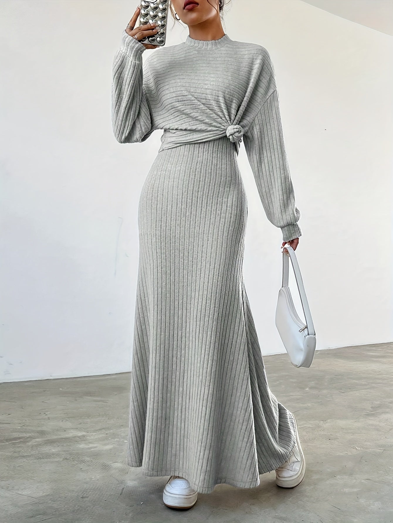 Ava™ | Casual Dress for Women + Free Sweater