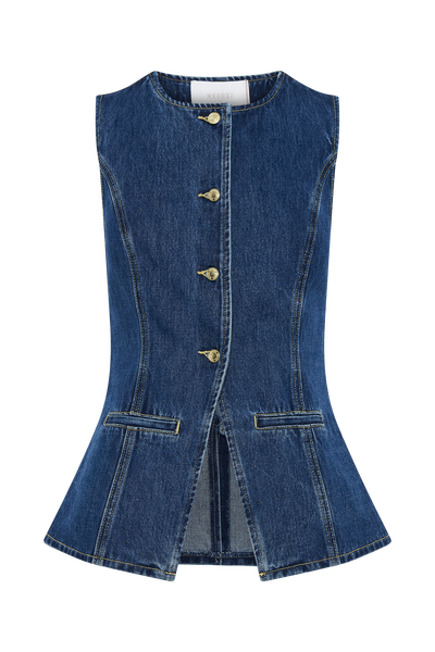 Ava™ | Trendy Denim Set with Buttons