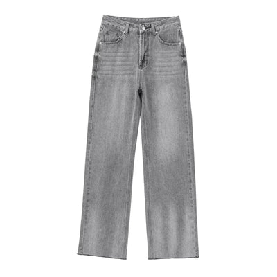 Ava™ | Gray Flared Jeans