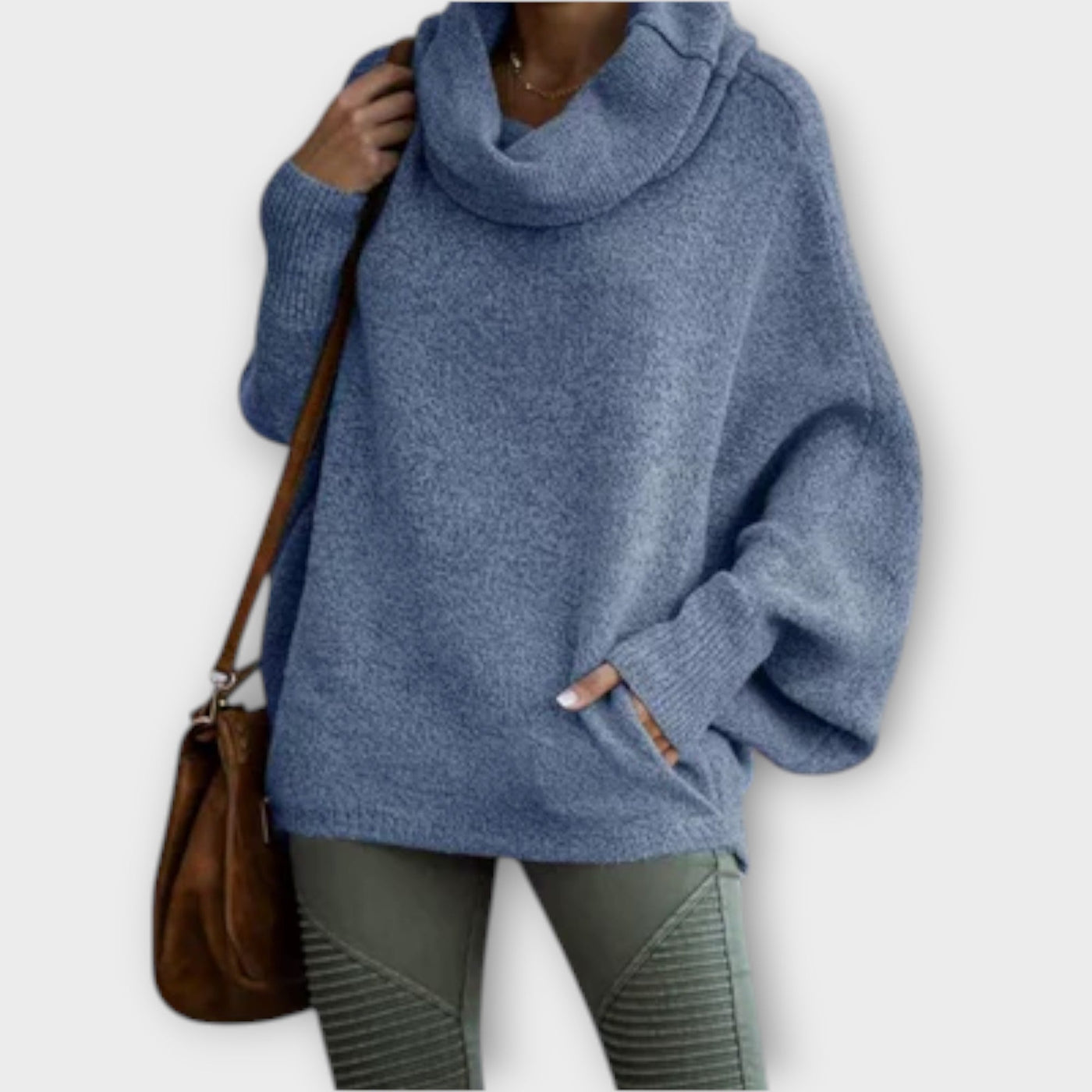 Ava™ - Elegant Women's Turtle Neck Sweater
