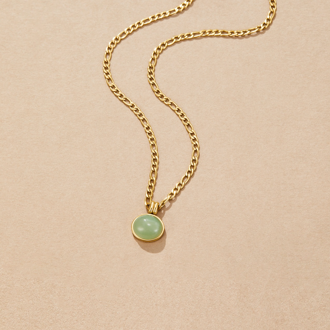 Liza™ | Collier Pendentif Jade