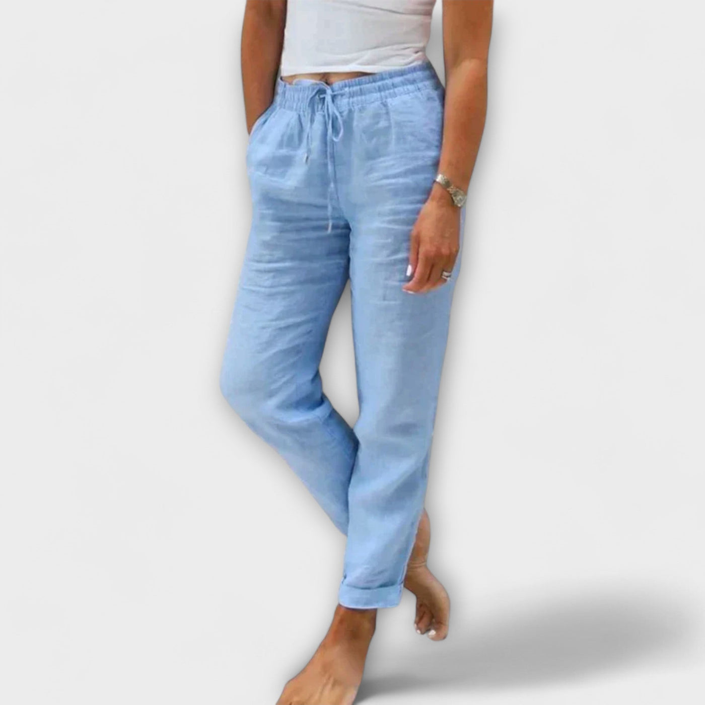 Ava™ - Lightweight Linen Pants