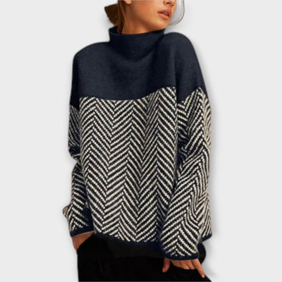 Ava™ - Soft Sweater with High Collar