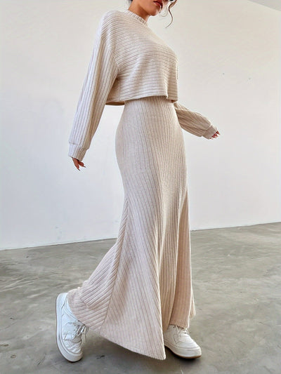 Ava™ | Casual Dress for Women + Free Sweater