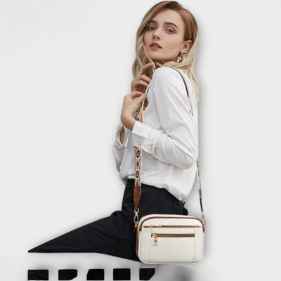 Ava™ - Elegant Leather Crossbody Bag