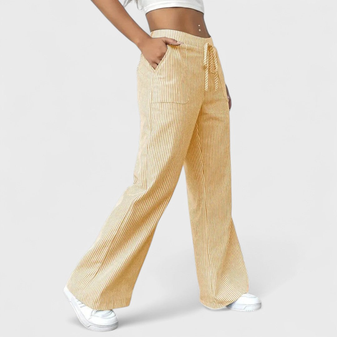Dominique™ | Pantalon Large Confortable
