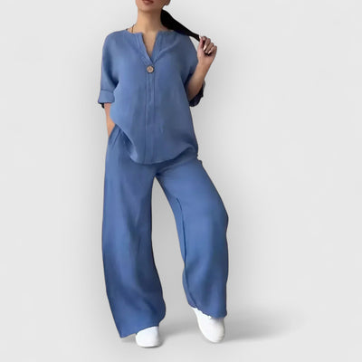 Clara™ | Ensemble Lin Décontracté