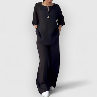 Clara™ | Ensemble Lin Décontracté