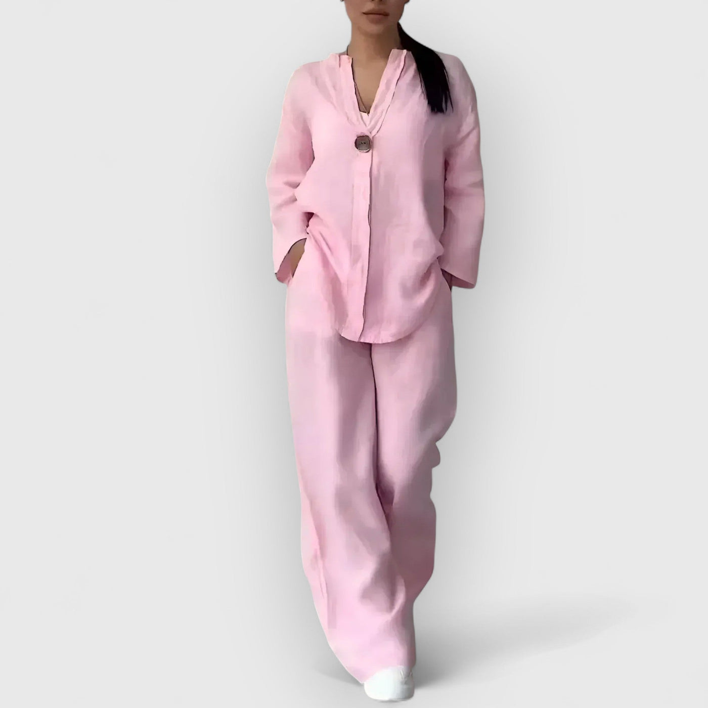 Clara™ | Ensemble Lin Décontracté