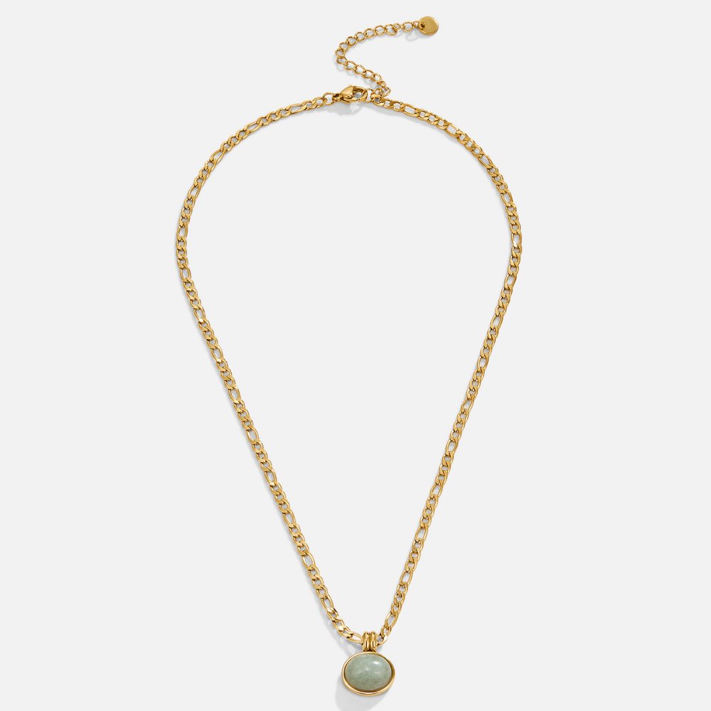 Liza™ | Collier Pendentif Jade